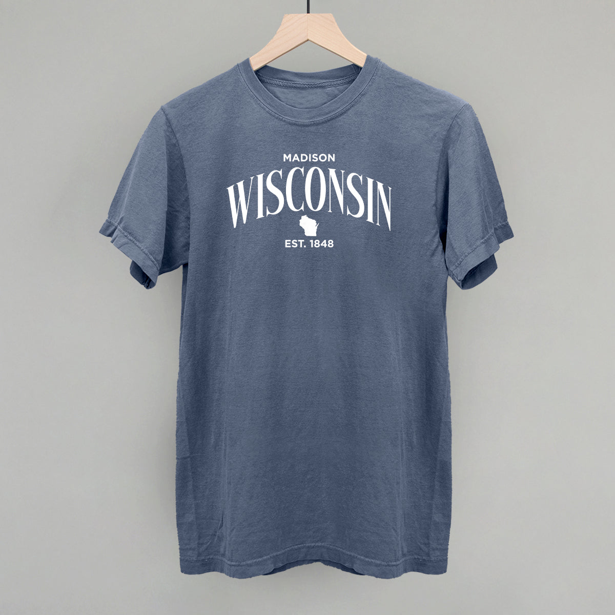 Wisconsin Est. 1848 (White)