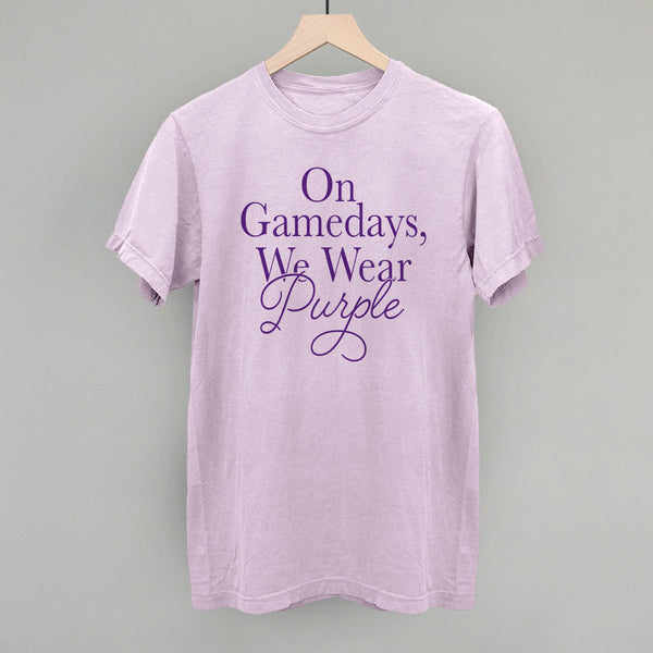 On Gamedays, We Wear Purple