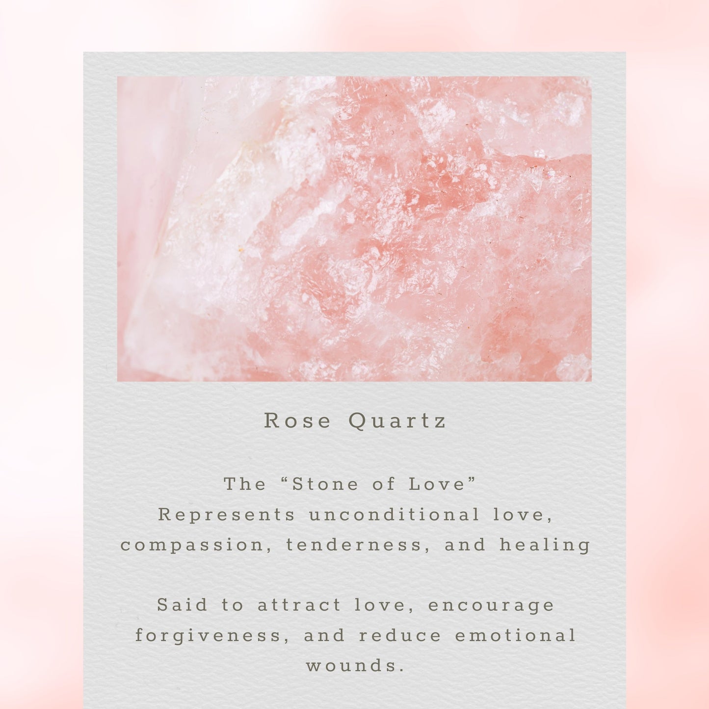 Rose Quartz Mini Halo Earrings