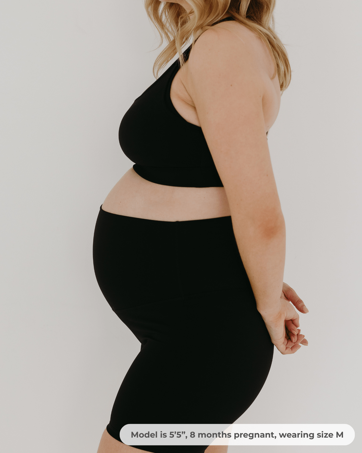 AXK CORE Maternity Bike Short - Black