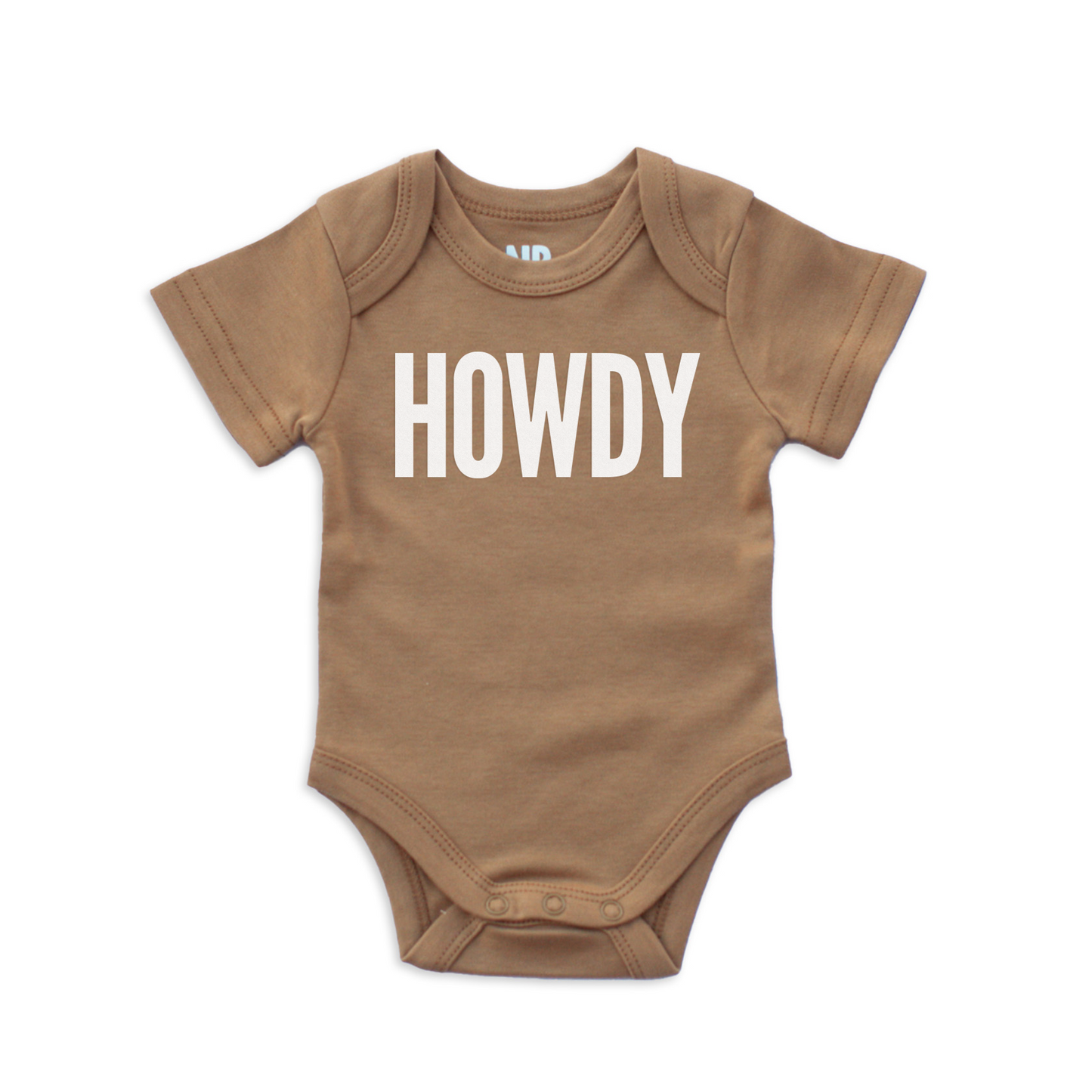 HOWDY Bold Onesie