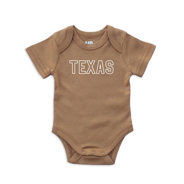 Texas Outline Onesie