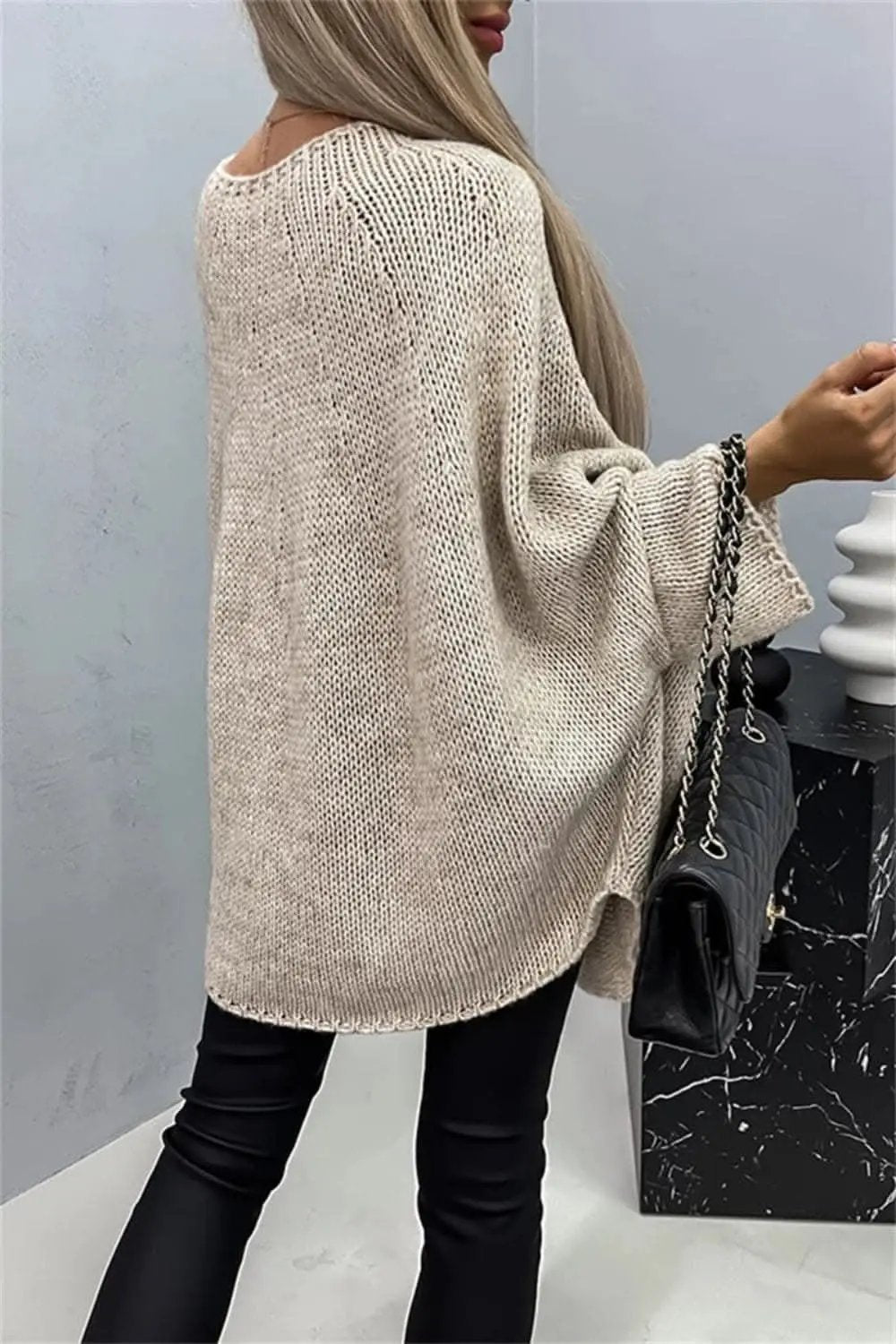 Trendsi Cozy Batwing Sleeve Sweater