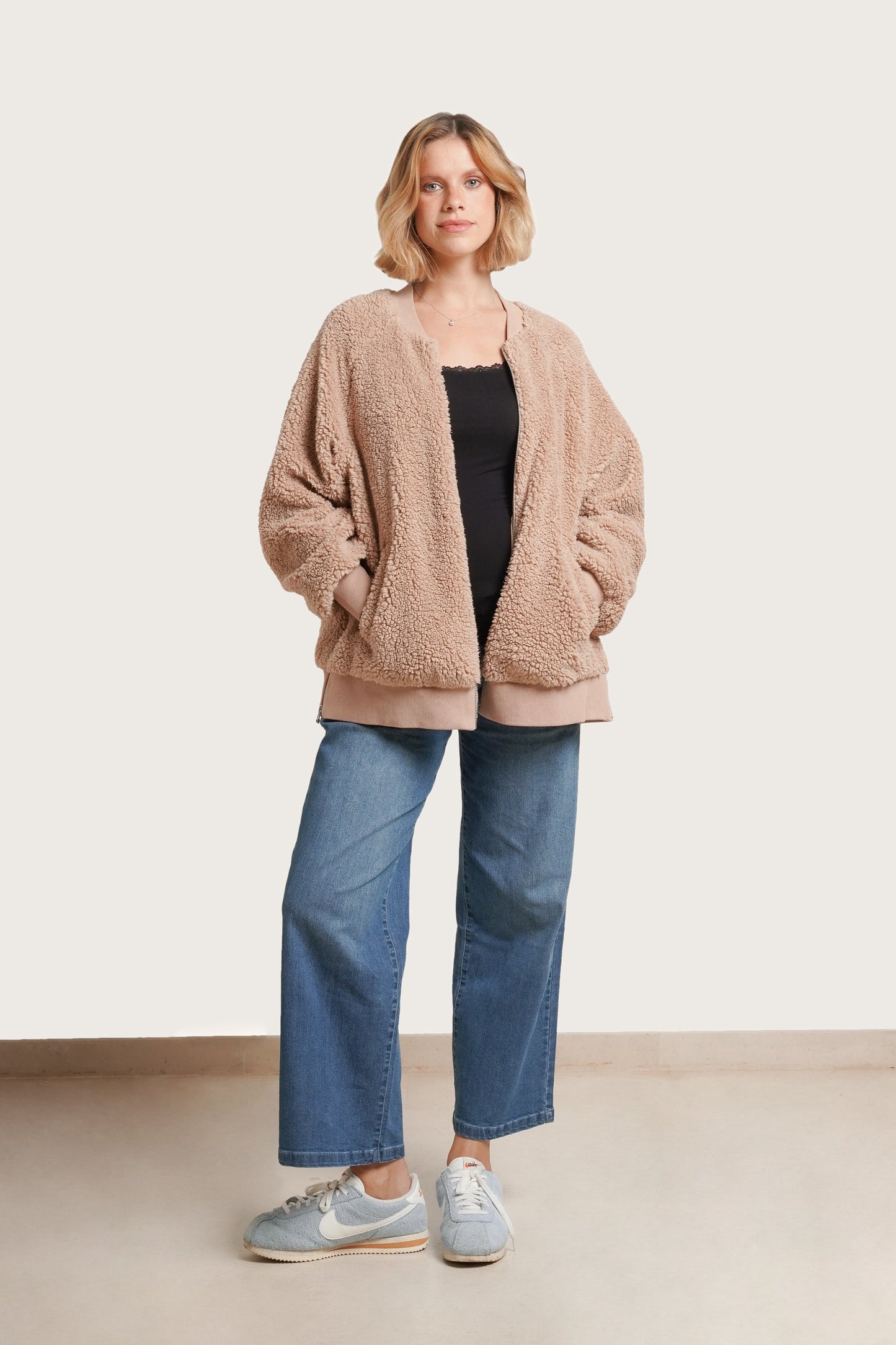 Cozy Before & After Jacket