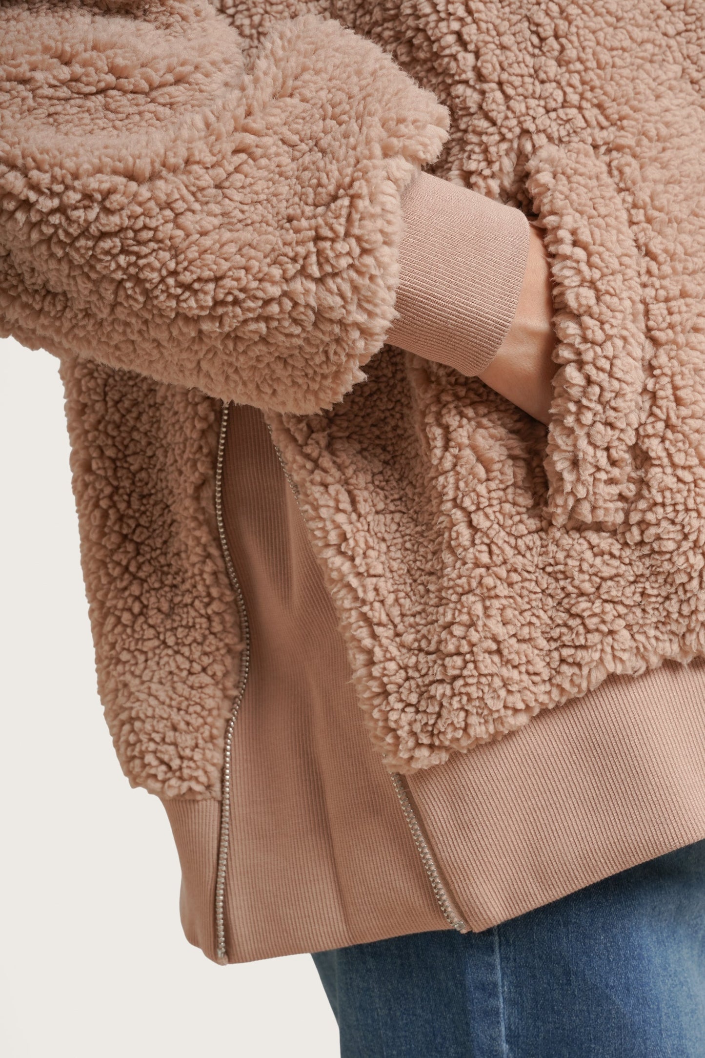 Cozy Before & After Jacket