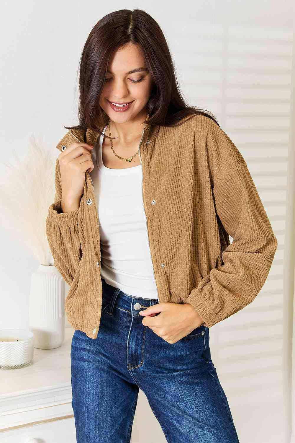 Long Sleeve Jacket - Cozy - Chic Style