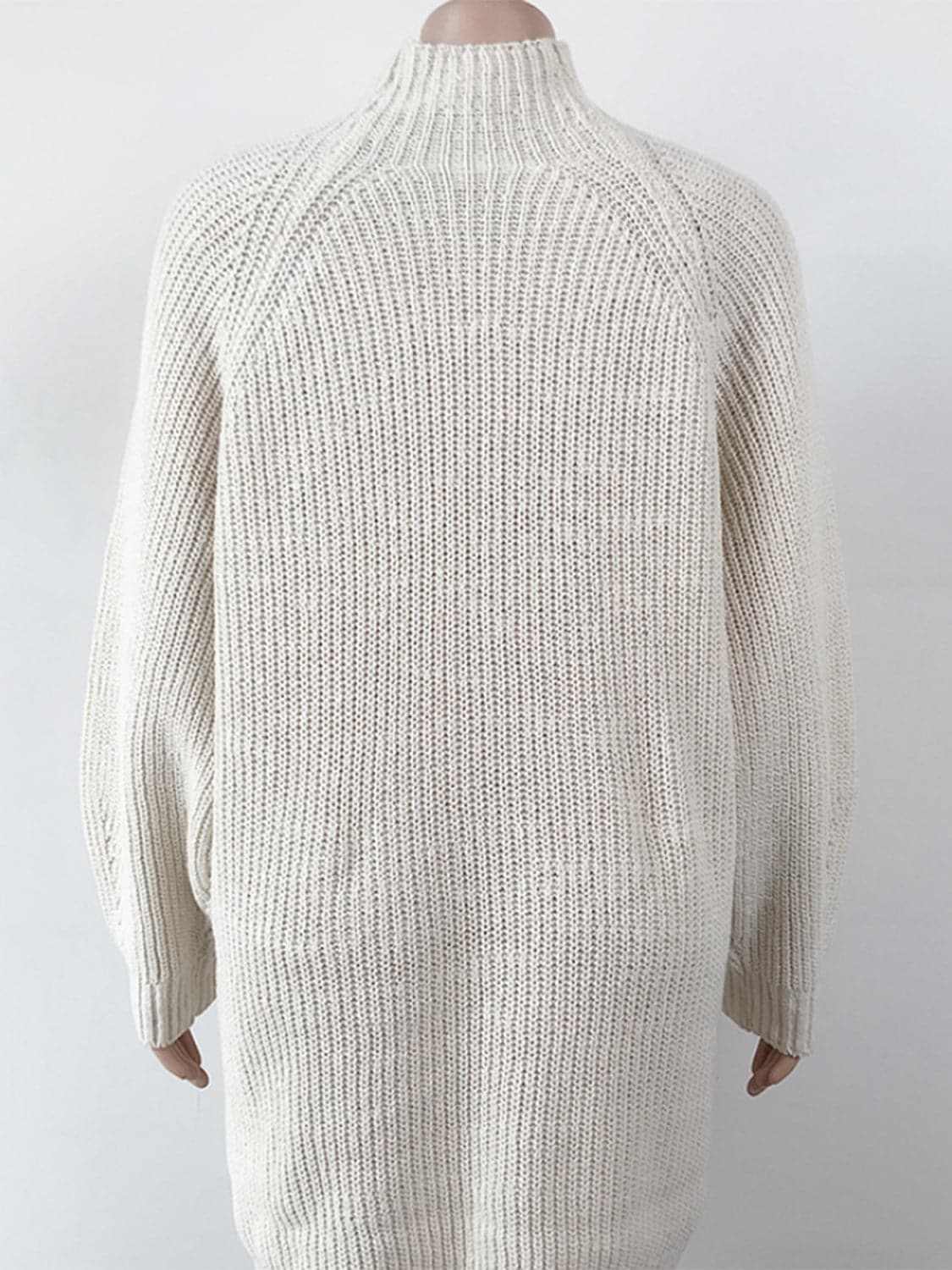 Sweater Dress - Cozy Premium Quality - Mock Neck