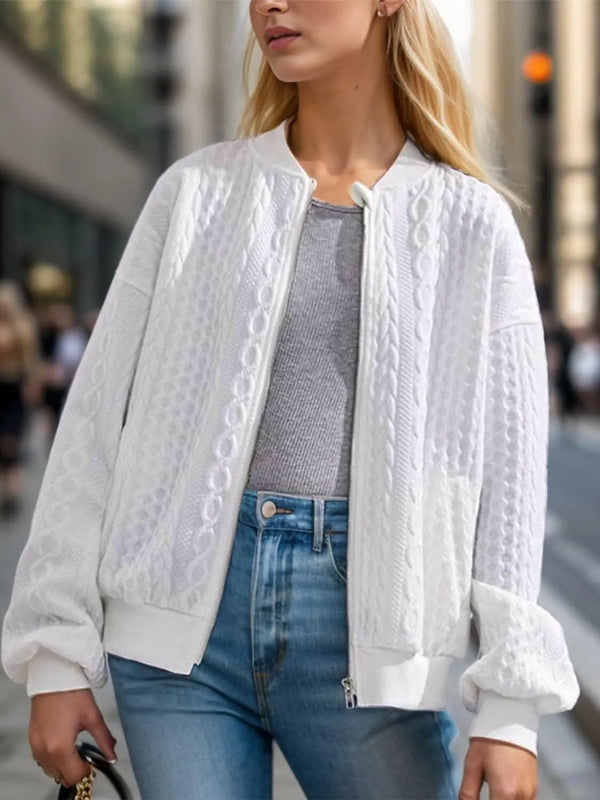Jacket - Cozy Textured - Zip-Up