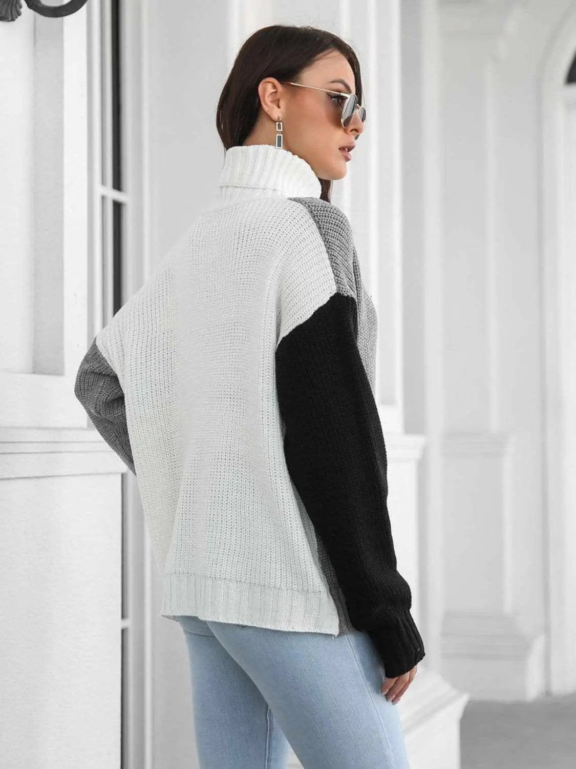 Trendsi Cozy turtleneck sweater - winter warm
