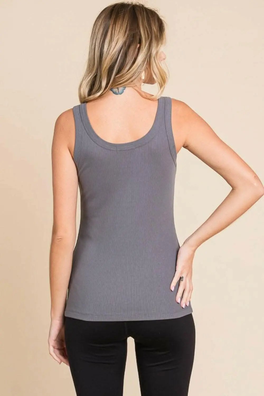 Trendsi just arrived - Culture Code ribbed tank top