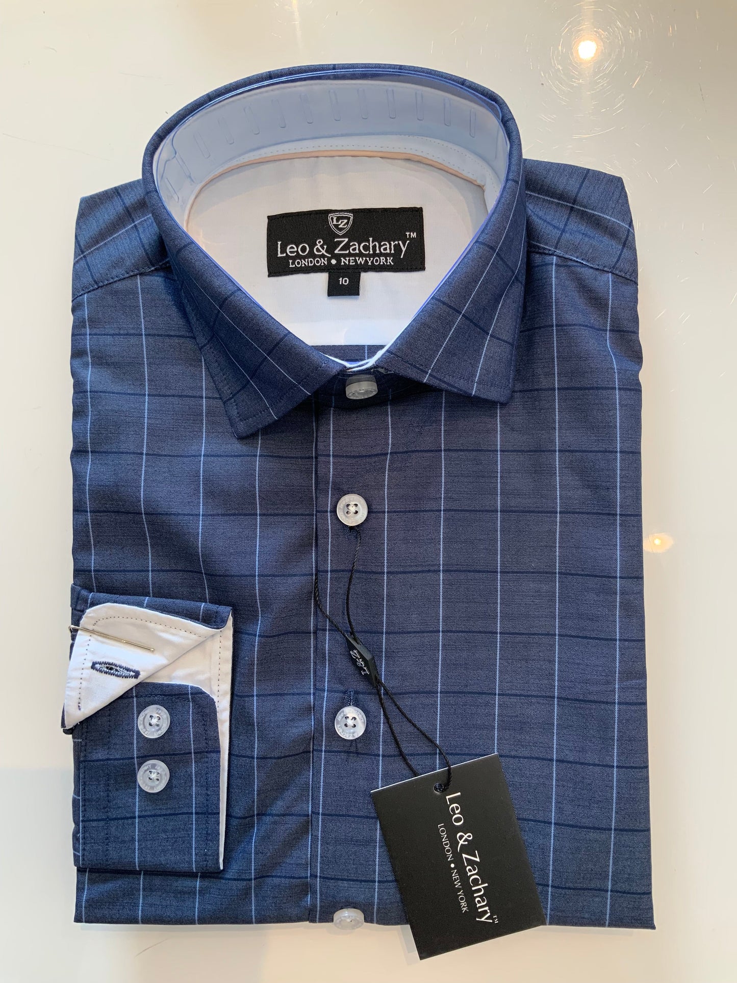 Leo and Zachary - Long Sleeve Dress Shirt