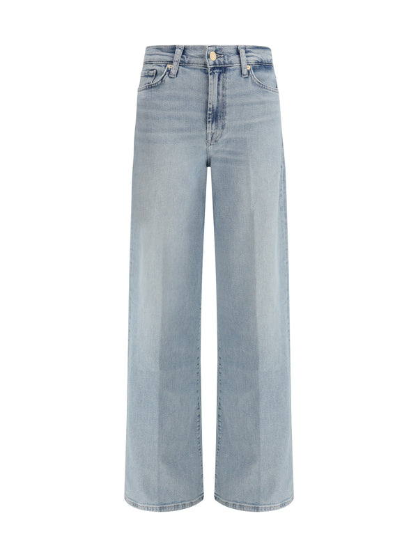 Lotta Wide-Leg Jeans in Frozen