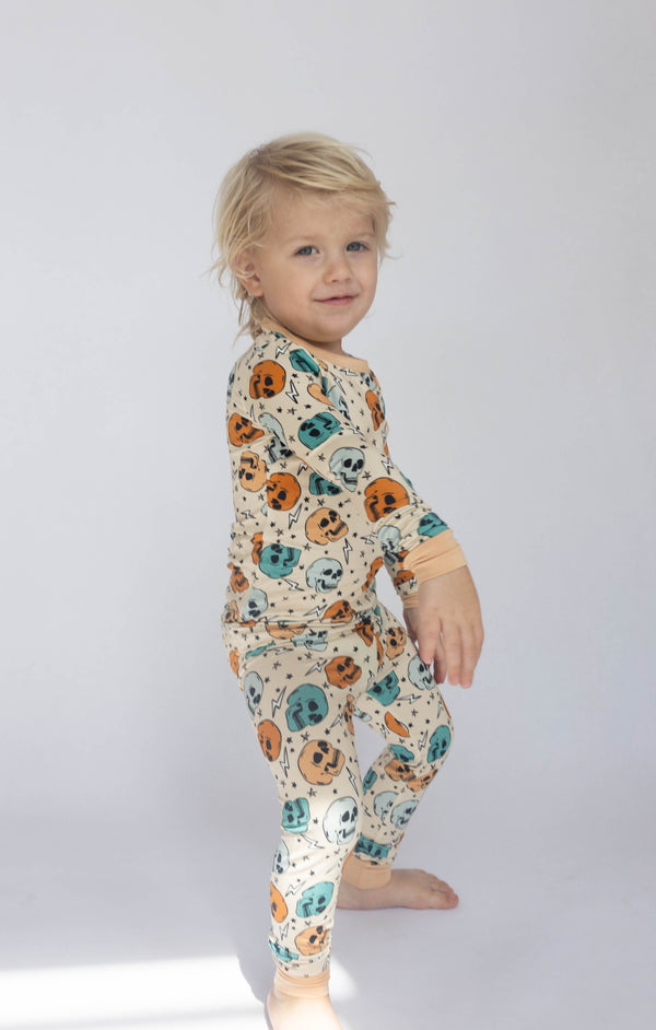 Skulls 2 piece PJ's