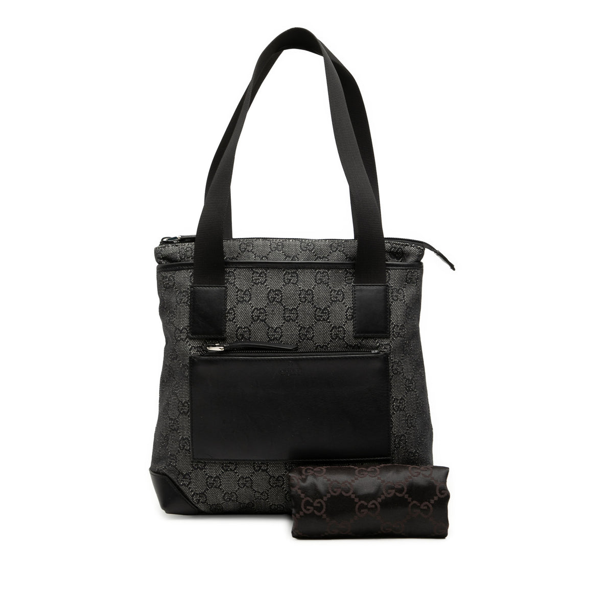 Tote Bag Denim Black (Pre-Owned)
