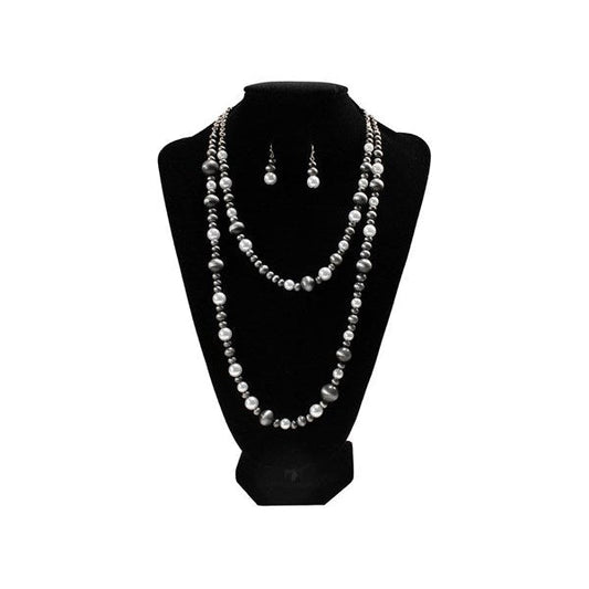 Grey Navajo Pearl Set