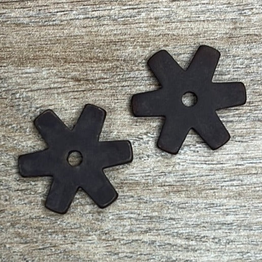 Black Steel Spur Rowel