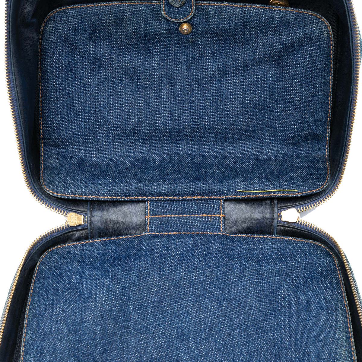 Chanel Vanity Bag Denim Blue (Pre-Owned), view 4