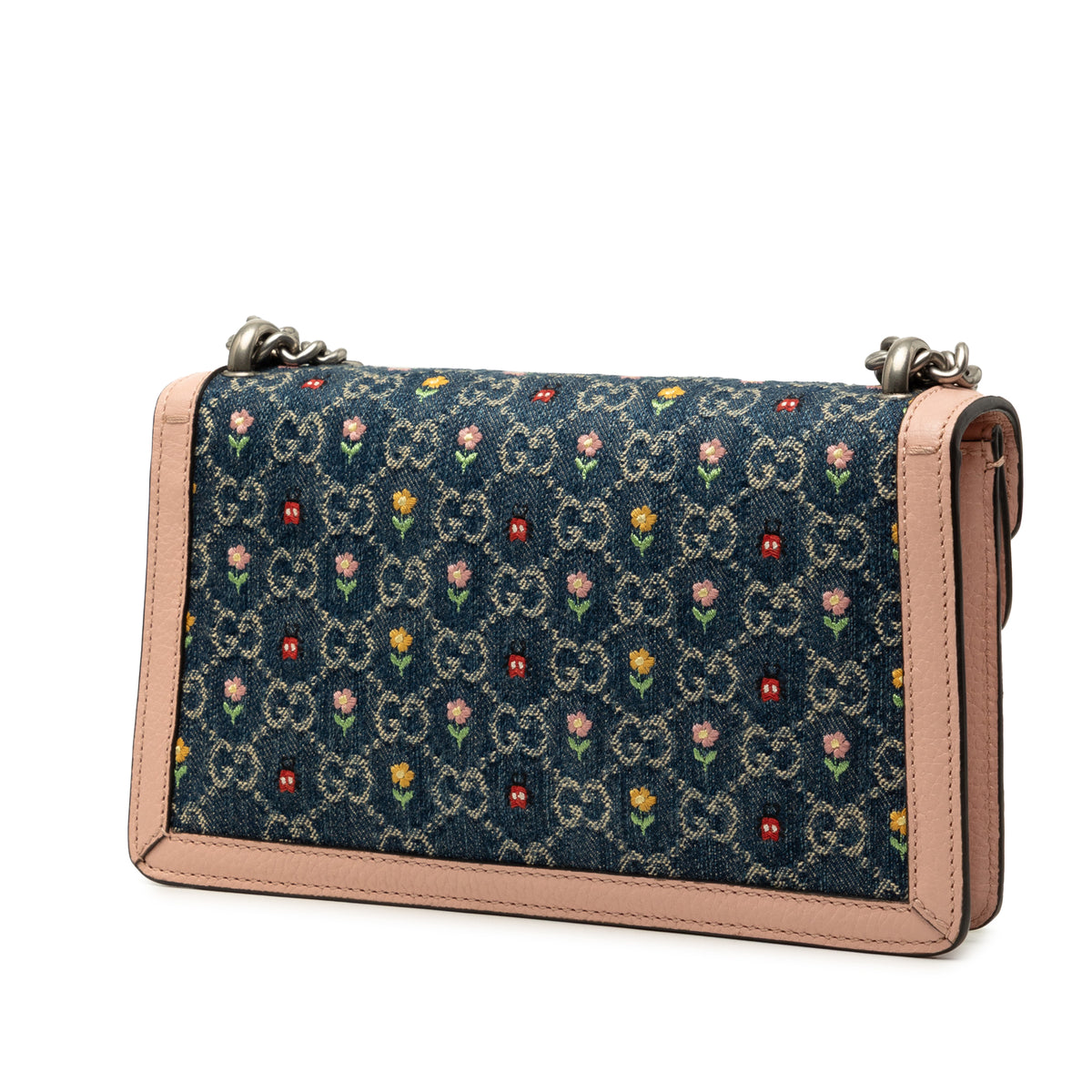 Crossbody Bag Dionysus Medium Denim Floral (Pre-Owned)