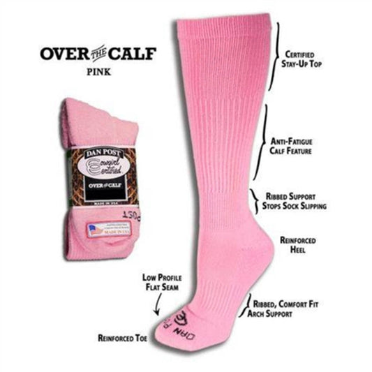Over the Calf Pink | Dan Post