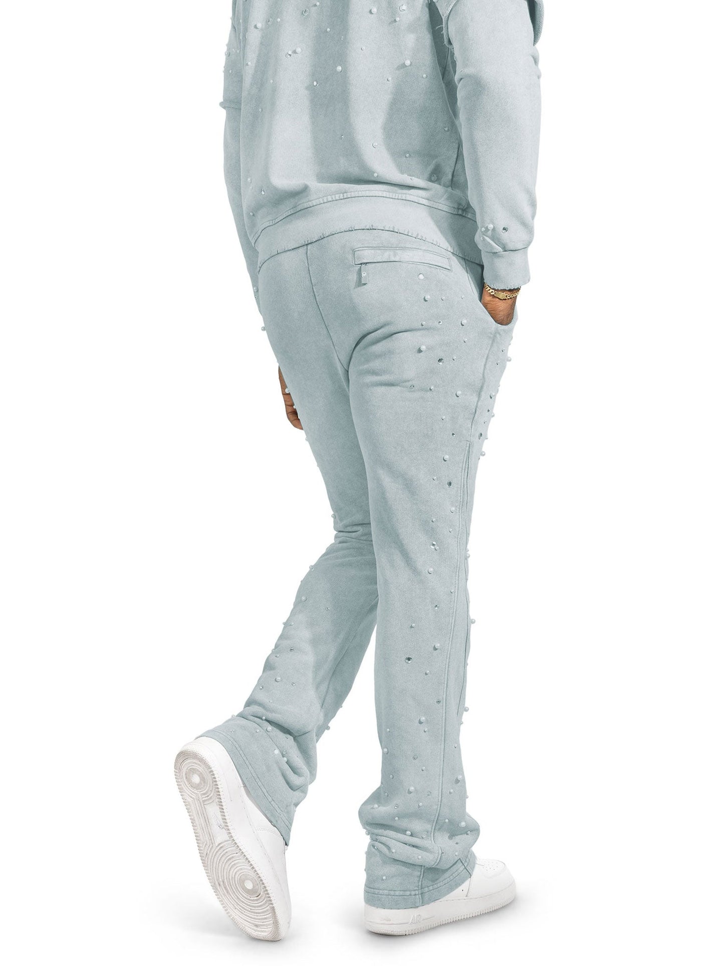 Set | F187 Bellucci Hoodie Set - Gray