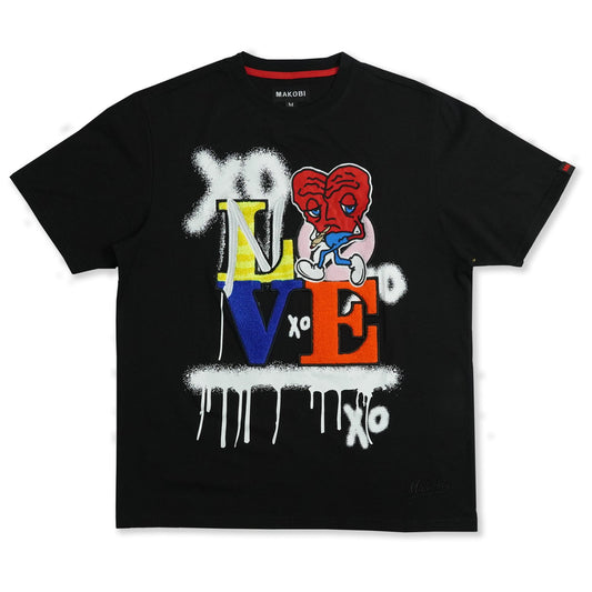 M203 No Love Tee - Black