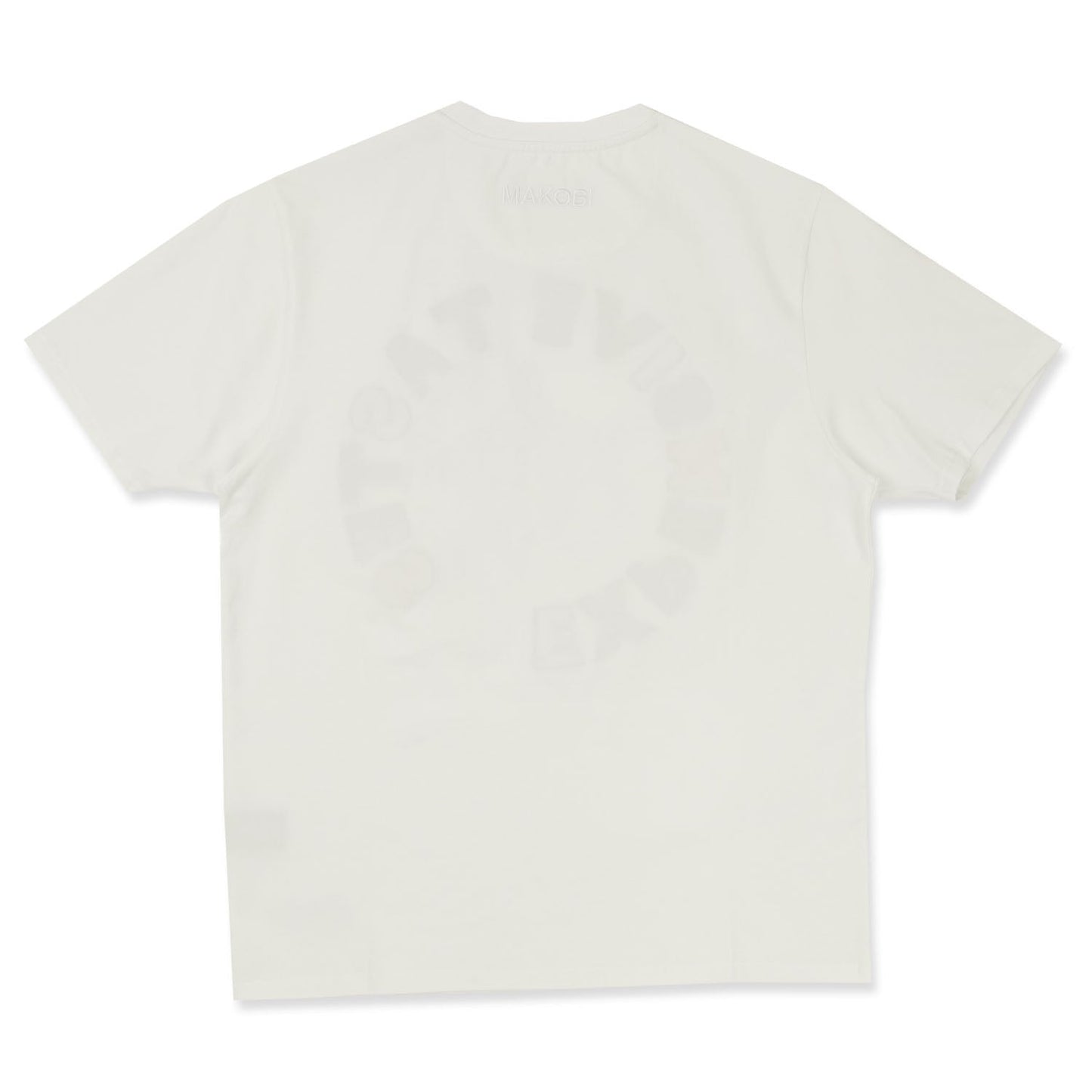 M367 Makobi Block Tee - White