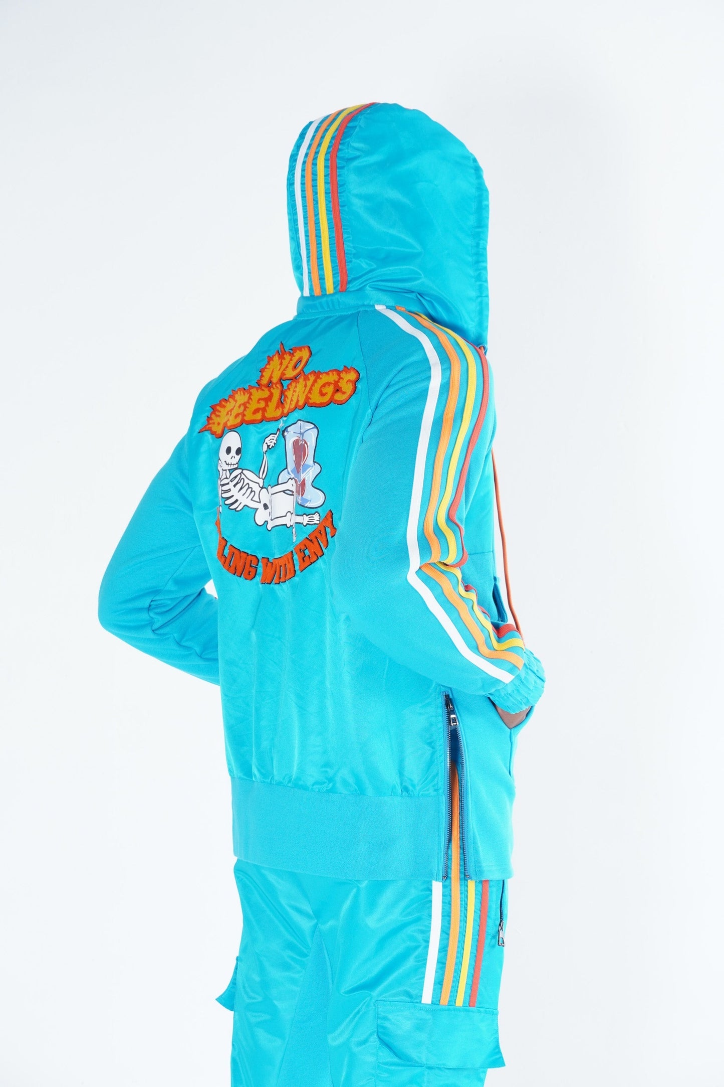 F5750 & F6350 - Frost No Feelings Fleece/Nylon Set - Blue