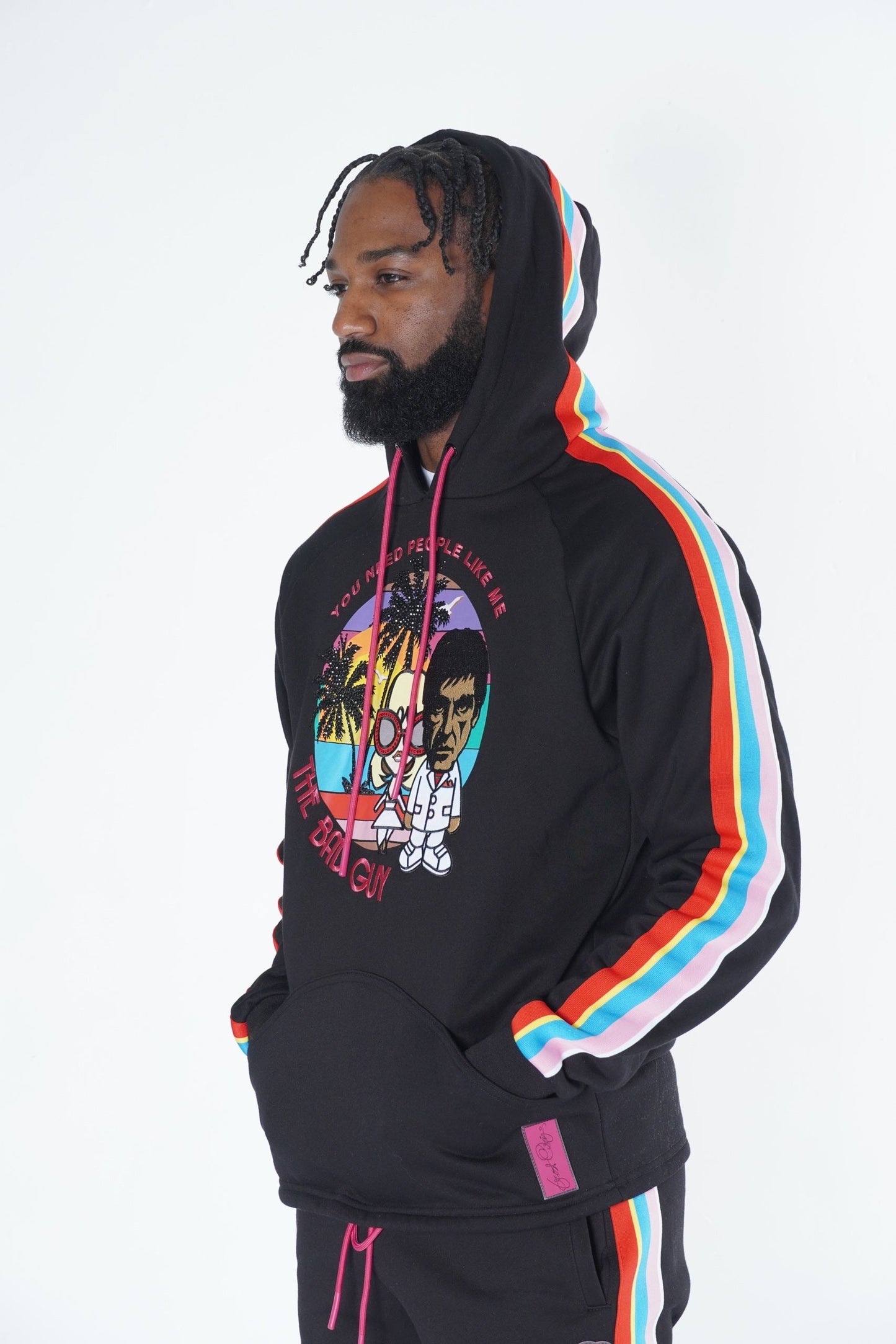 F5728 & F6728 Frost Bad Guy Fleece Set Up - Black
