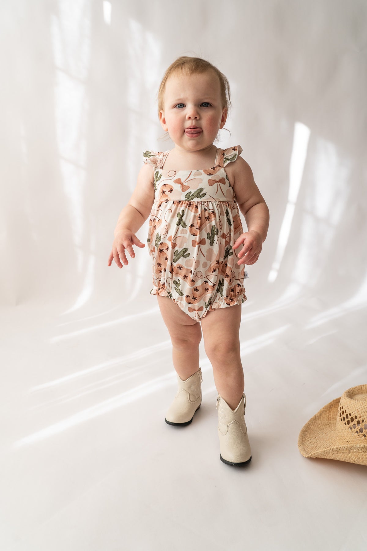 Cowgirl Bubble Romper