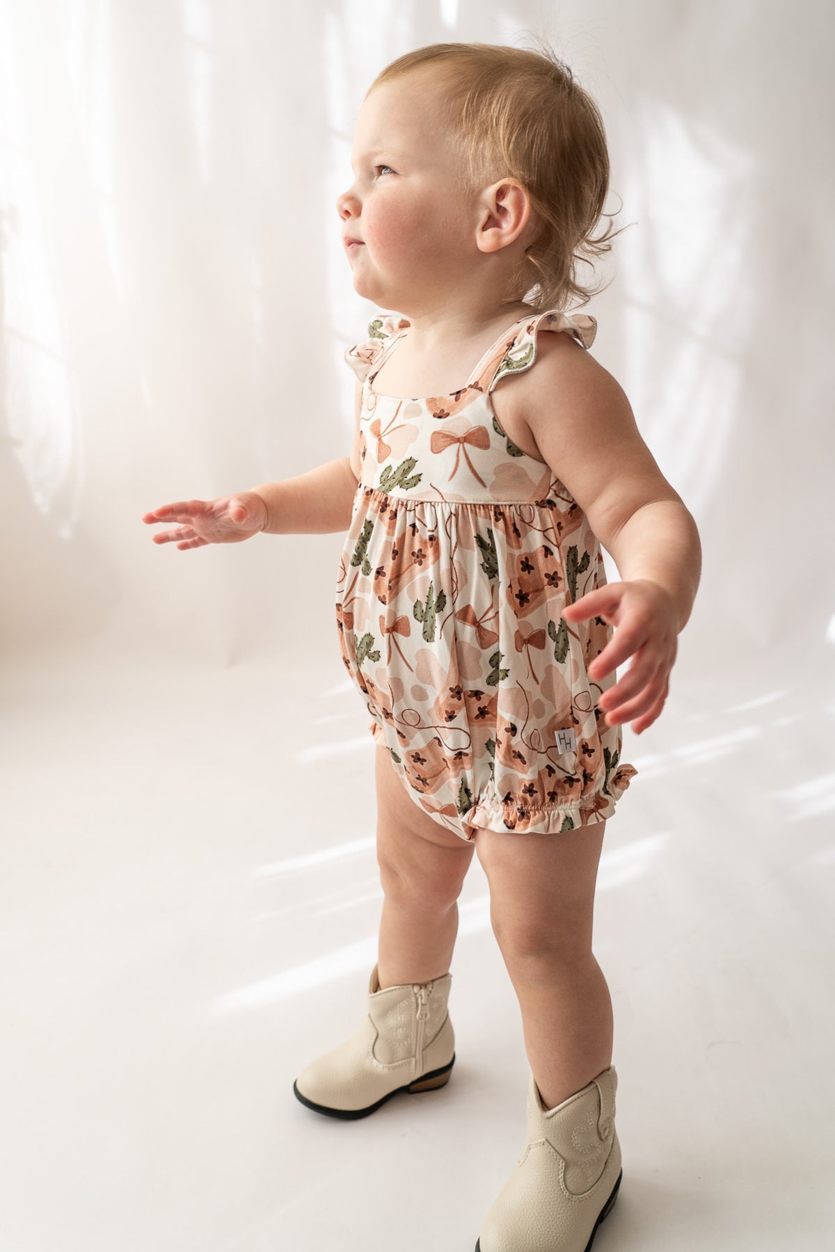 Cowgirl Bubble Romper