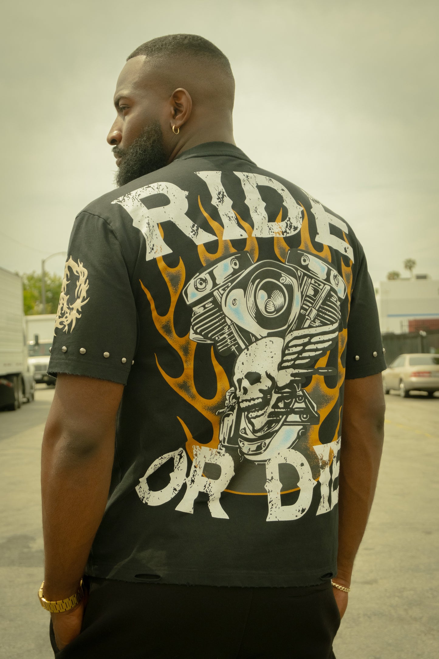 M382 Live Fast T-shirt - Black
