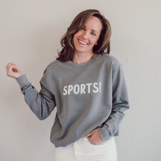 Sports! Washed Sweatshirt