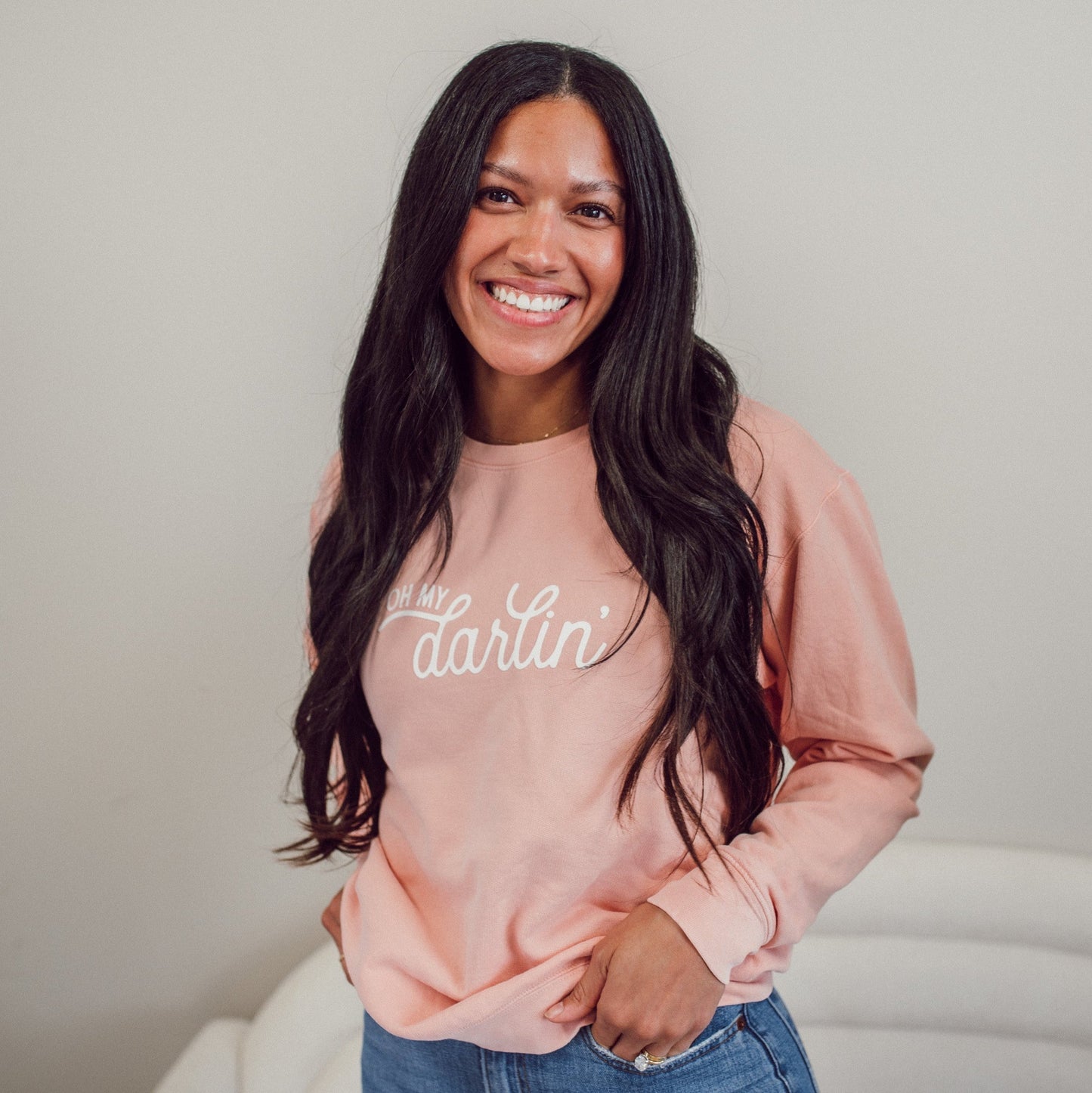 Oh My Darlin' Washed Sweatshirt