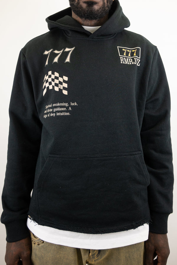 RM1181C Moto Cropped Hoodie
