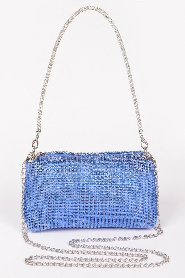 DUMBO Studded Metal Clutch | Bold BYMANYC ® New York Accessory