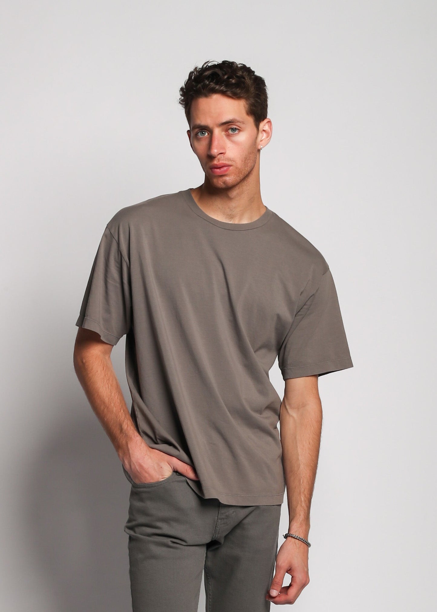 Dei Vinc Men’s T-Shirt Anthracite Grey