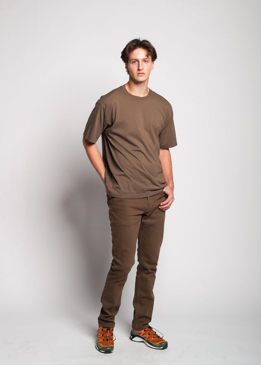 Men's Slim VII Denim - Brown - Dei Vinc