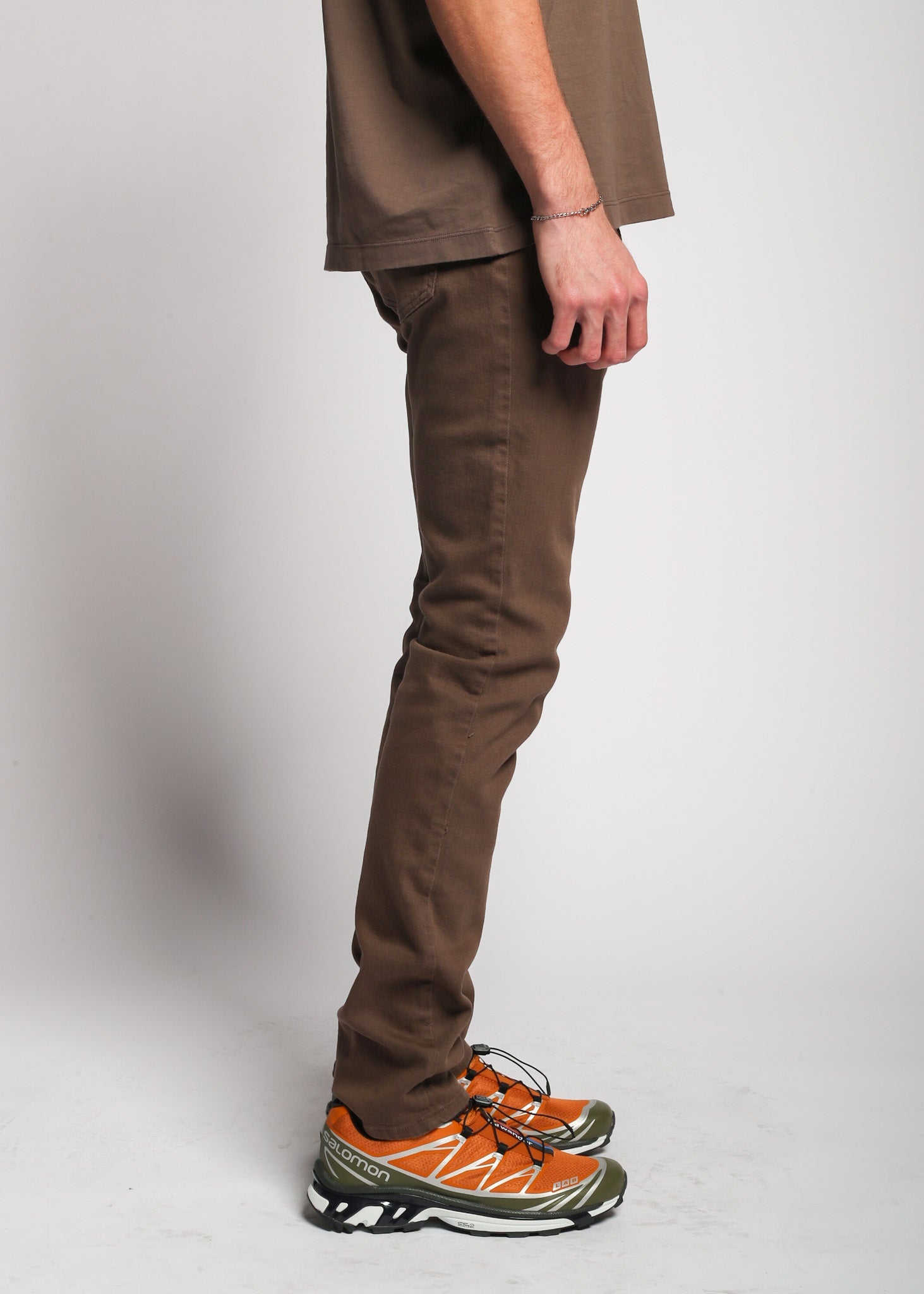 Men's Slim VII Denim - Brown - Dei Vinc