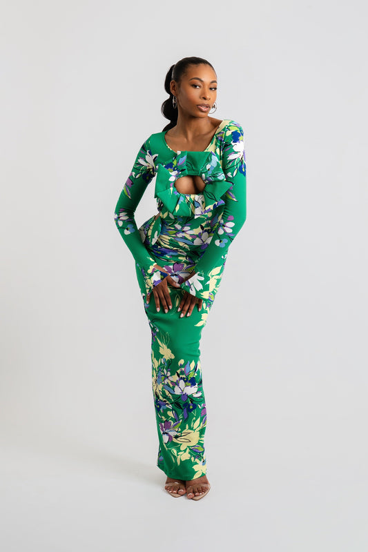 Daphne Floral Maxi Dress
