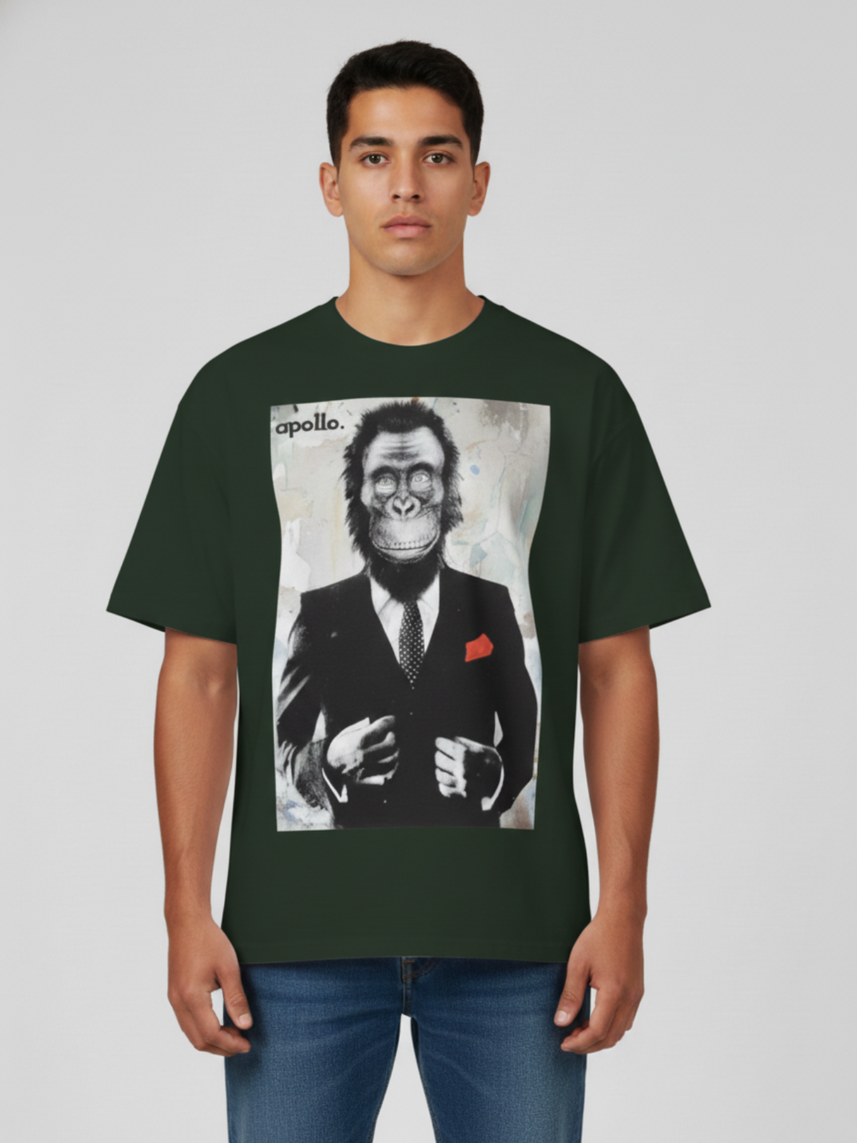 Ape Executive Graphic Boxy Tee