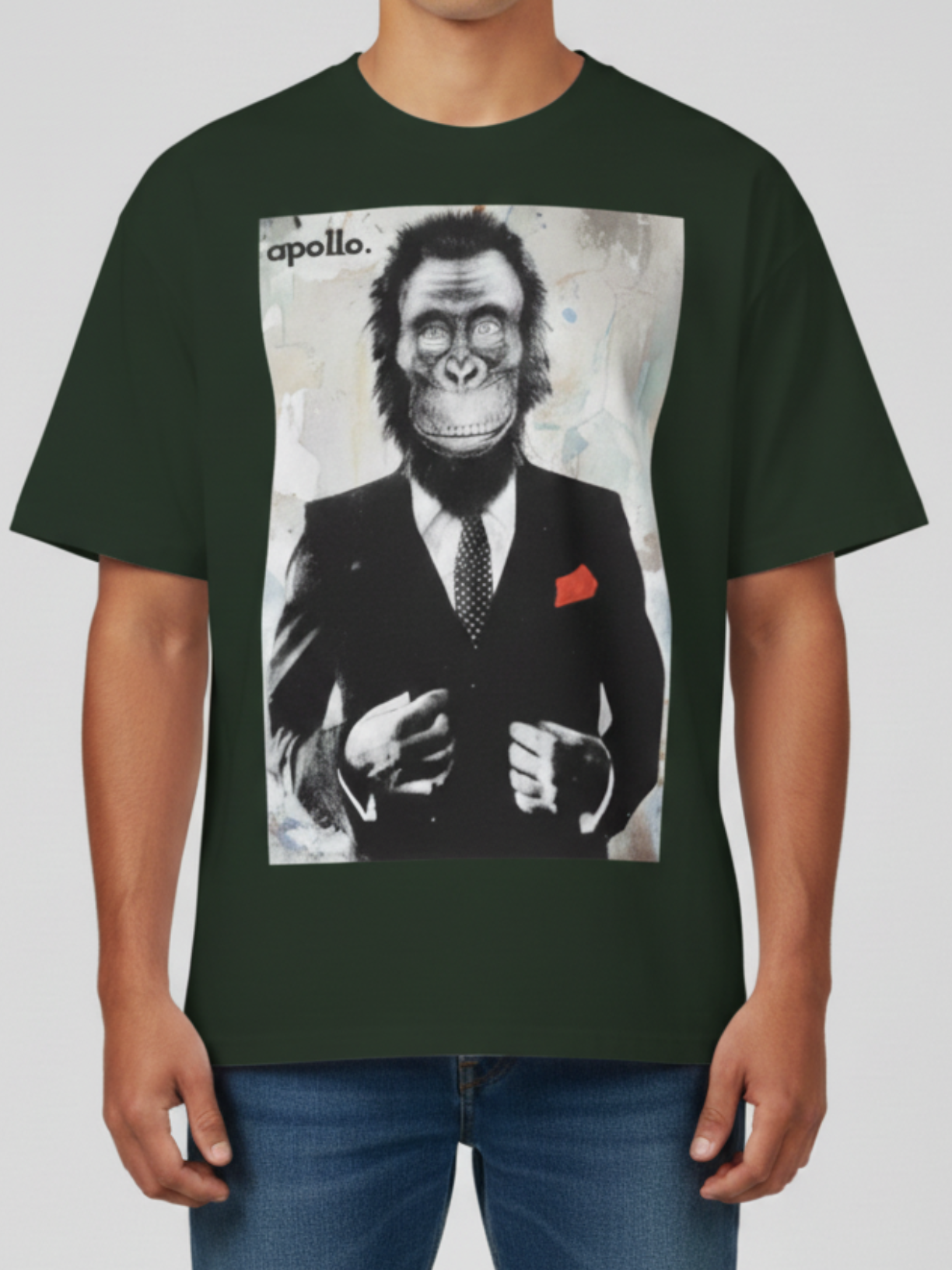 Ape Executive Graphic Boxy Tee