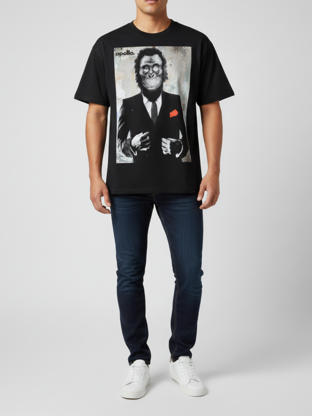 Ape Executive Graphic Boxy Tee