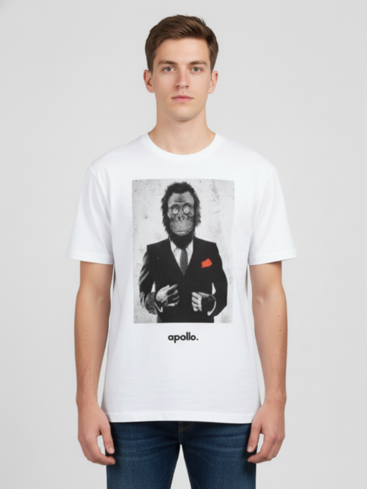 Ape Executive Graphic Boxy Tee