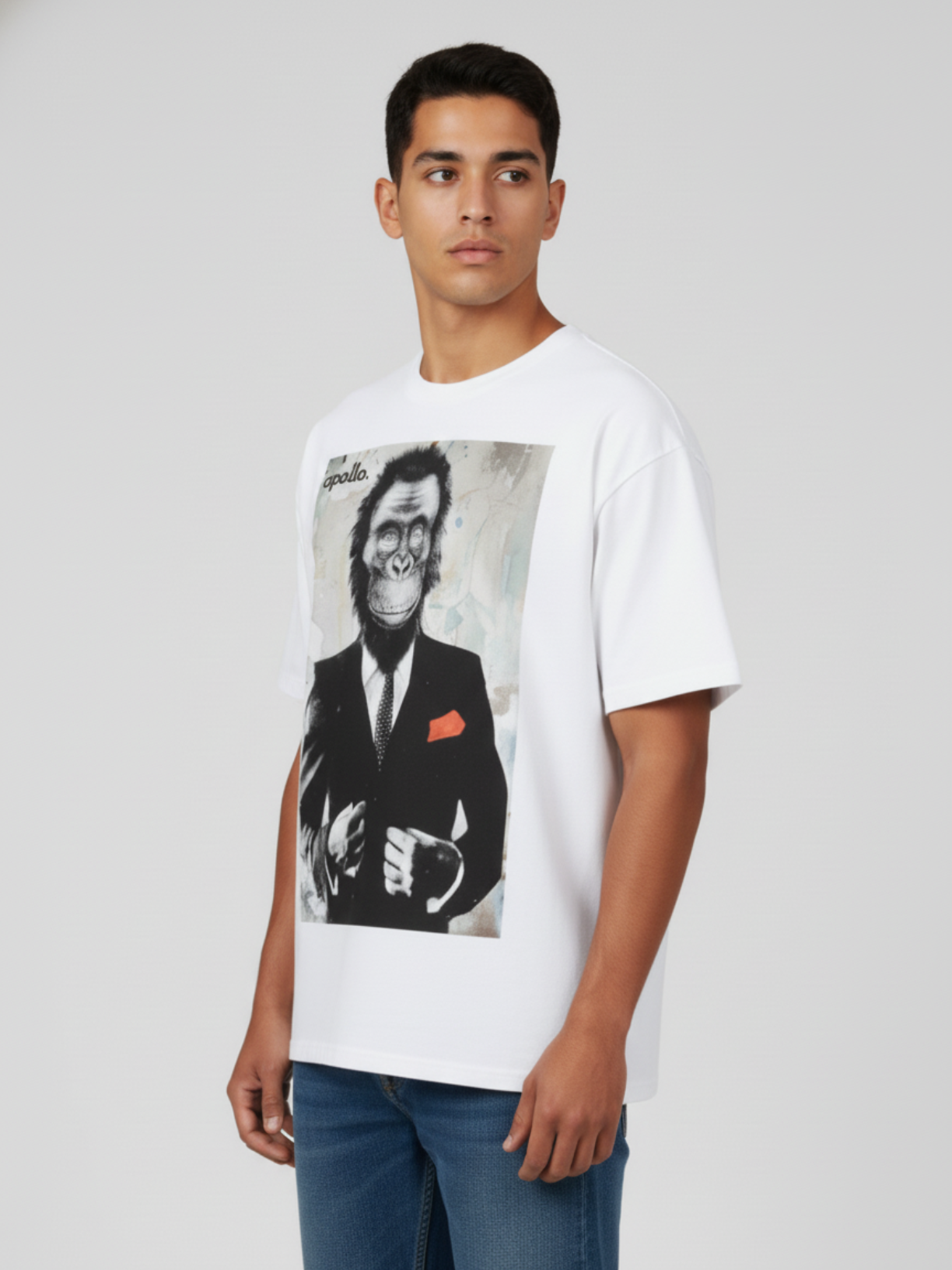 Ape Executive Graphic Boxy Tee