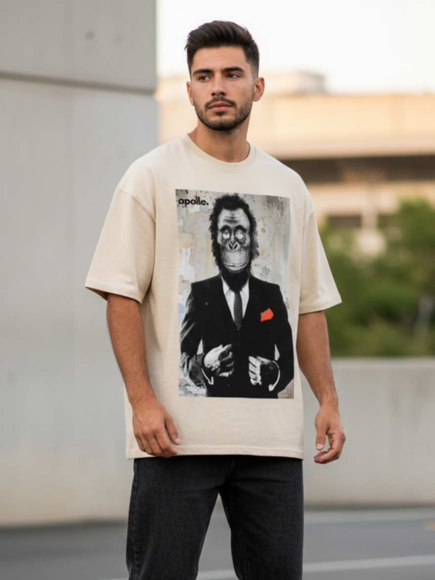 Ape Executive Graphic Boxy Tee