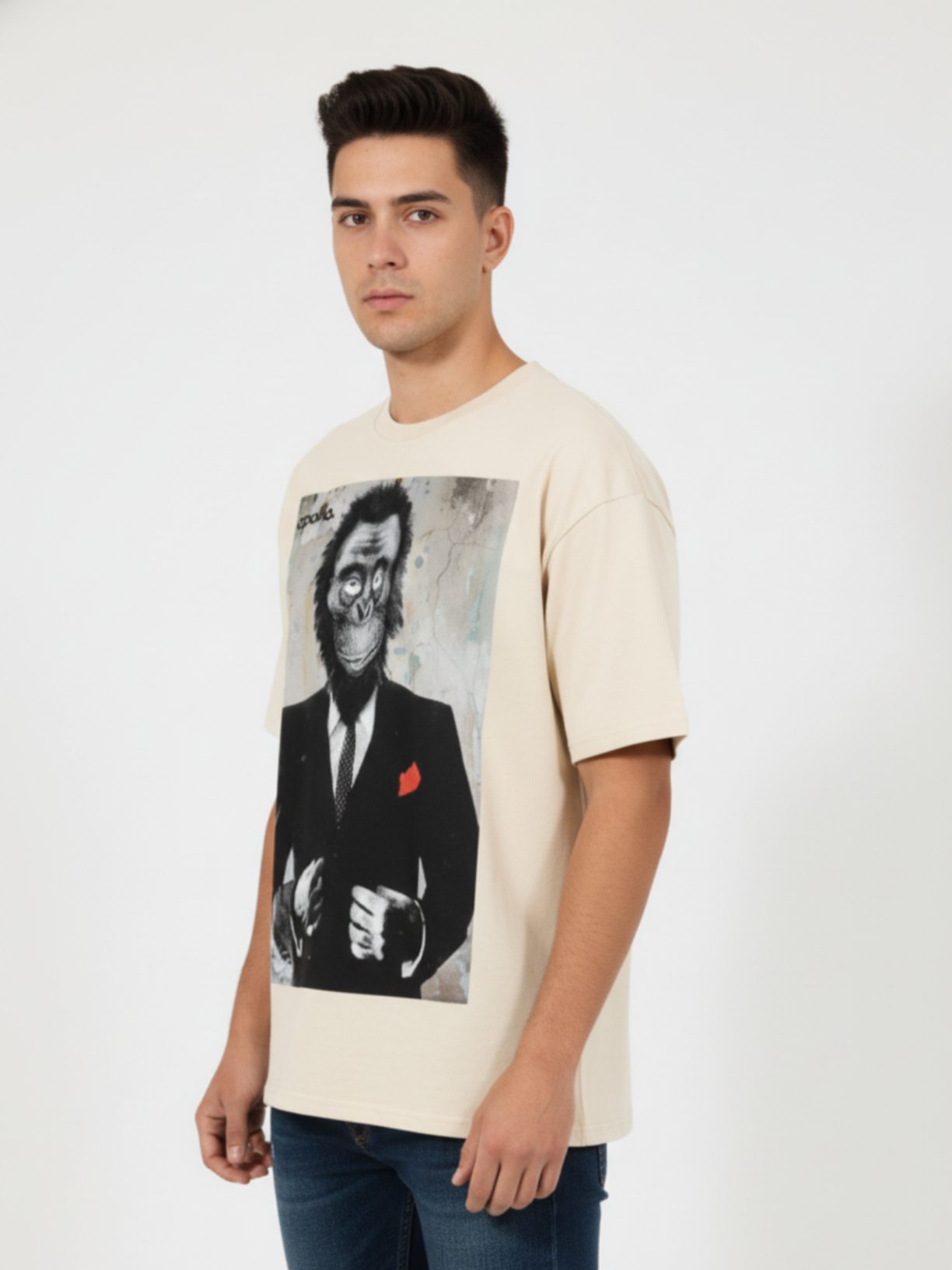 Ape Executive Graphic Boxy Tee