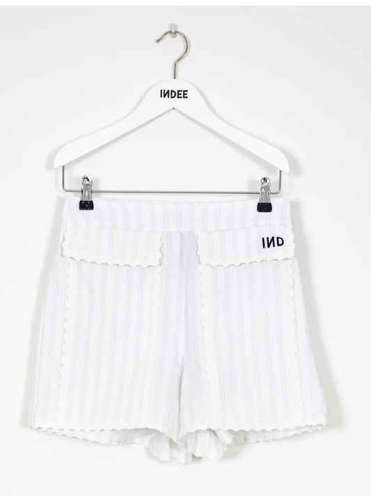 Indee - States Shorts, White
