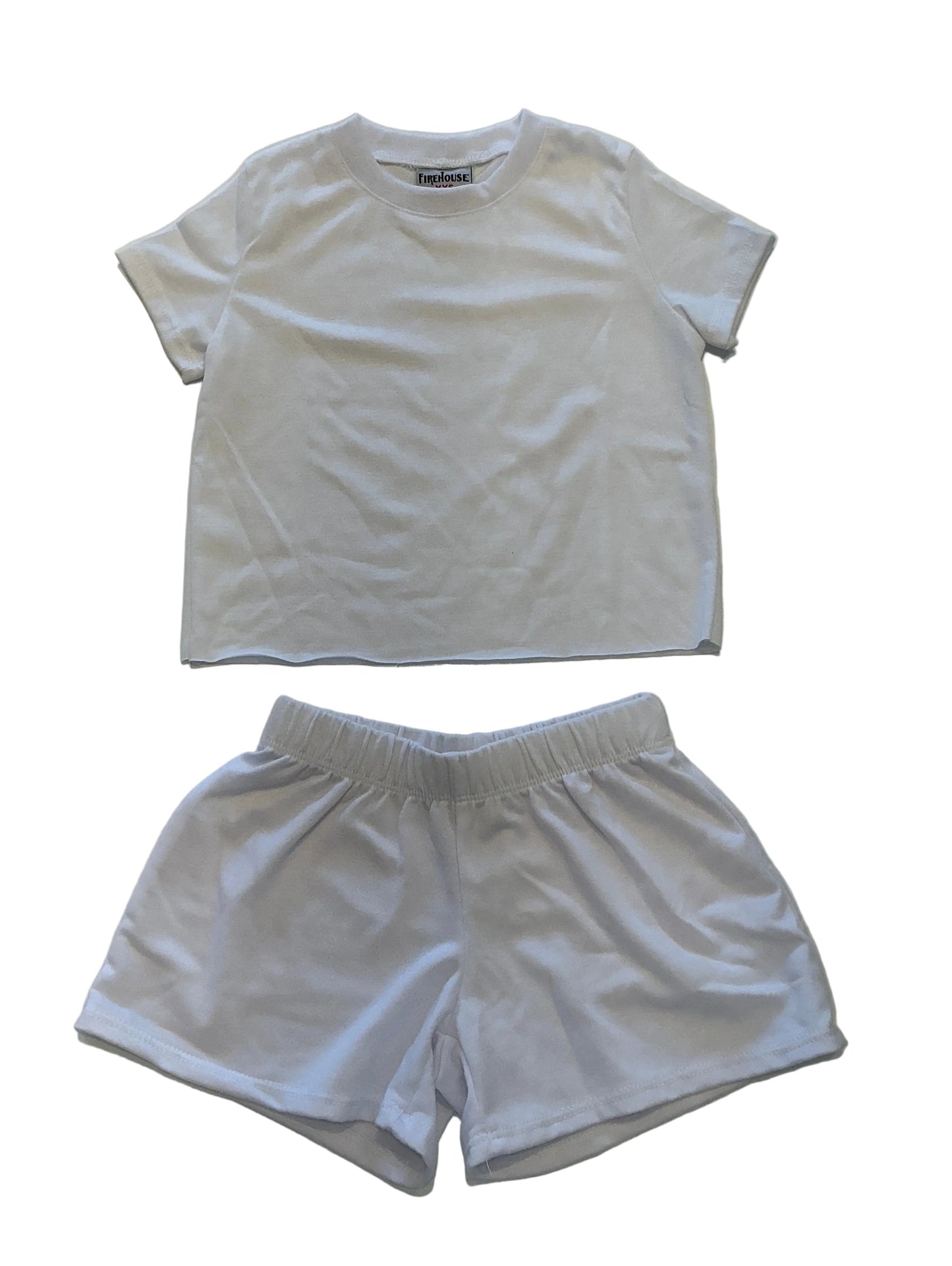 Firehouse - Solid T-Shirt & Short Set