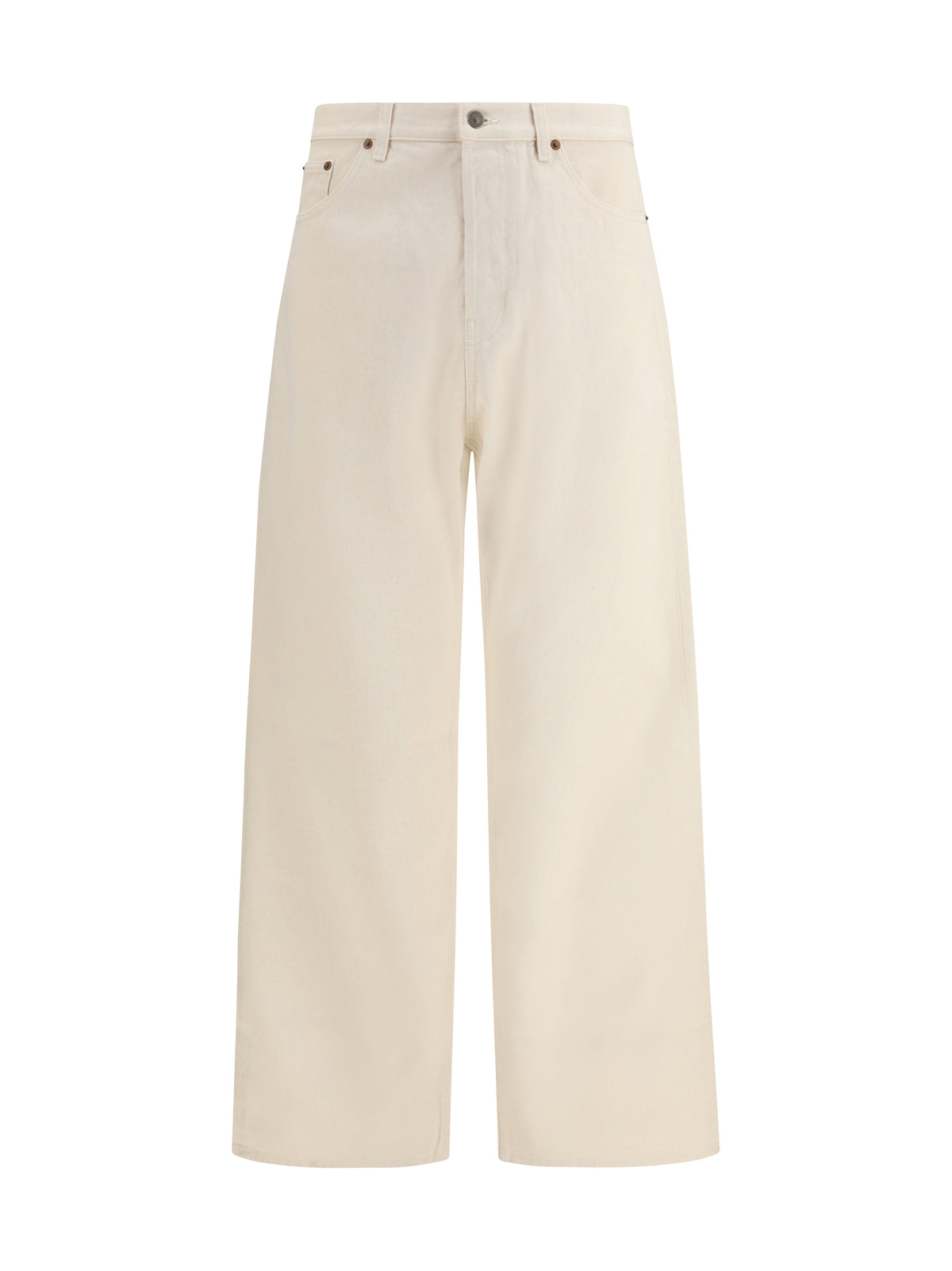 Valentino Denim Trousers Ivory, view 4