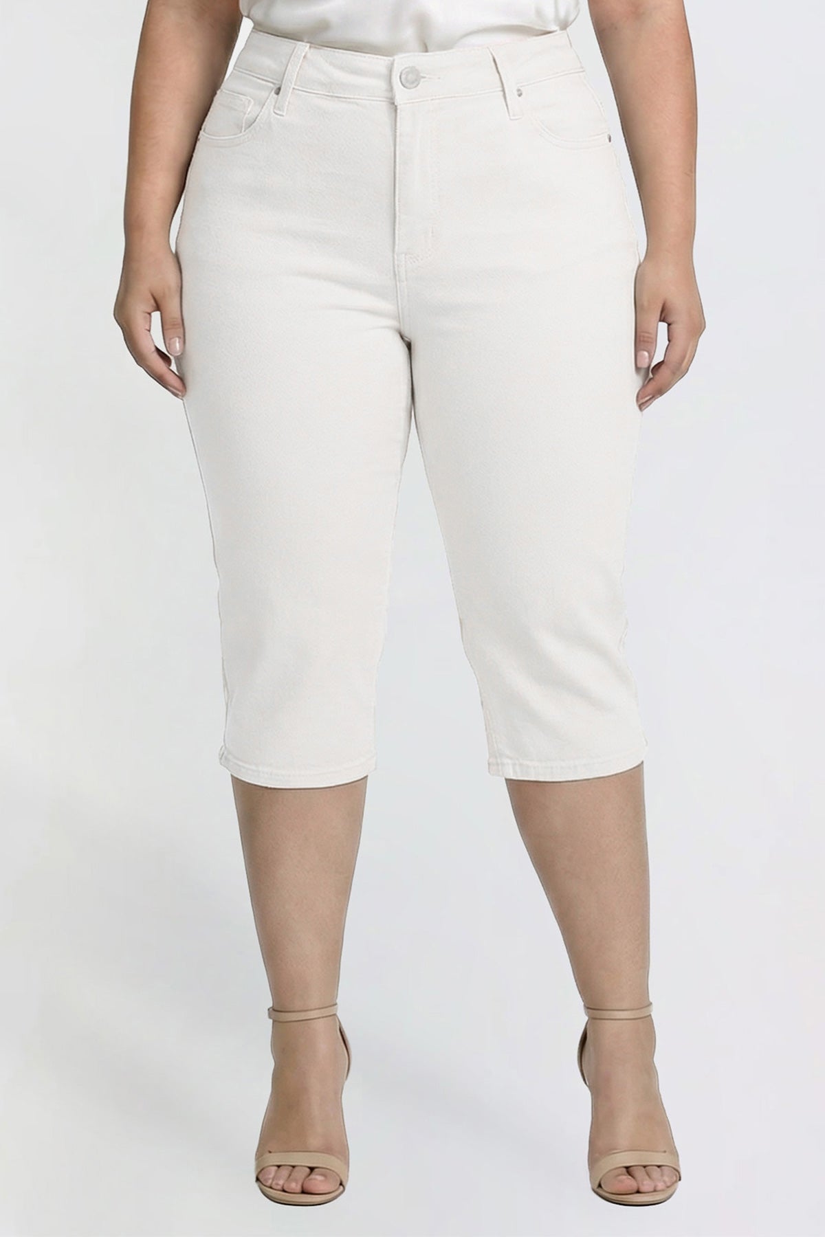 Women's Plus Capri with Side Slit